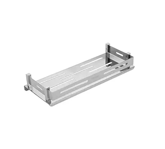 Hindware Benelave Bathroom Accessories Bathroom Multi-Purpose Shelf | Made of Stainless Steel | Stylish & Convenient | Space Saving